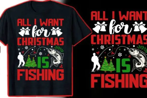 All I Want for Christmas T Shirt Design PNG SVG AI EPS JPG – Festive Holiday Typography Graphic for Print on Demand, Apparel, Mugs, Stickers, Posters and Christmas Merch