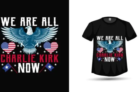 Charlie Kirk T Shirt Design PNG SVG EPS – Political Quote Graphic for Print on Demand, Hoodies, Stickers, Vinyl Decals, Mugs and Patriotic Merch Projects