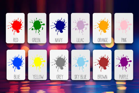 Color Splash Affirmation Flashcards Printable for Kids – Positive Mindset Cards, Motivational Learning Flashcards, 4x6 Educational Encouragement Cards for Home Classroom and Homeschool Use