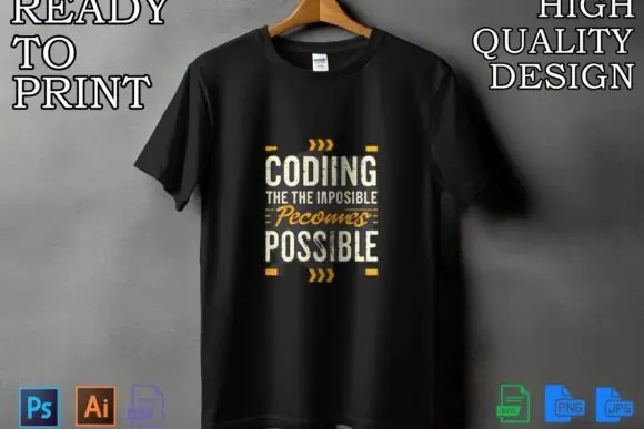 Modern T Shirt Design Bundle POD Ready PNG SVG AI EPS PSD JPG – High Resolution Streetwear and Motivational Graphic Pack for Print on Demand, Hoodies, Mugs, Posters, Stickers and Custom Merch