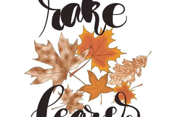 Fall Planner Icons Clipart Kit | 40 Hand-Drawn Autumn Transparent PNG Files for Planner Stickers.