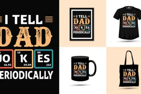 Chemistry Lover Father Day T Shirt Design PNG SVG EPS – Funny Science Dad Graphic for Father’s Day, Print on Demand, Hoodies, Mugs, Stickers and Custom Gift Products