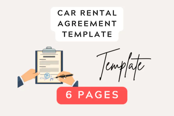 Commercial Truck Lease Agreement Texas Template – Editable Canva Truck Lease Contract, 6-Page Printable A4 Vehicle Rental Agreement, Business Fleet Lease Form, Digital Download