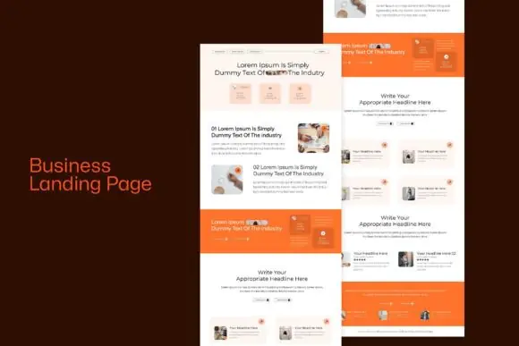 Multipurpose Business One Page Email Marketing Template | Professional Email Campaign & Landing Page Design for Brand Promotion, Product Marketing, Service Offers, Lead Generation & Online Business Gr