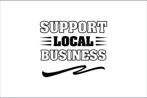 Support Local Business Quote Design Bundle | Small Business SVG Cut File | Shop Local Cricut Design | Printable Business Quote for T-Shirts, Cards, Stickers, Decor & Crafts | SVG, DXF, PNG, PDF, EPS,