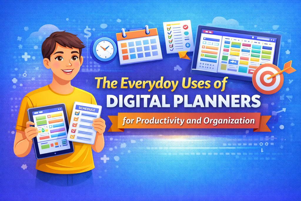 The Everyday Uses of Digital Planners for Productivity and Organization