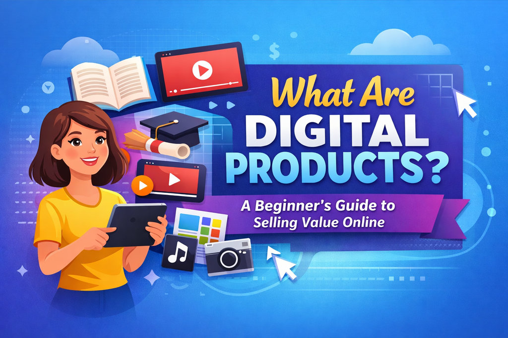 What Are Digital Products? A Beginner’s Guide to Selling Value Online
