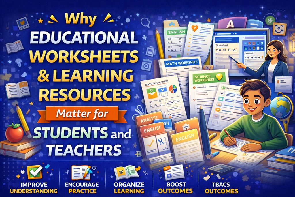 Why Educational Worksheets and Learning Resources Matter for Students and Teachers